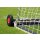 Safety-Trainingstor 7,32 x 2,44 m, kippsicher, freistehend, EN 748 - Typ 3, mit Players-Protect, zur Sandbef&uuml;llung oder mit Stahlgewichten, vollverschwei&szlig;t, silber
